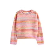 Next Pulover svetlo modra/pastelno zelena/oranžna/roza