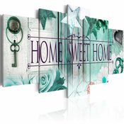 Slika - Key on the emerald background 200x100