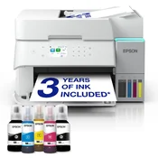 Epson l6376 ecotank, print-scan-copy, color, a4, lan, wi-fi, adf, lcd, duplex print scann, white ( c11cl43404 )