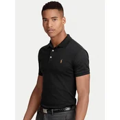 Polo Ralph Lauren Polo majica Ssl-Knt 710685514002 Črna Slim Fit