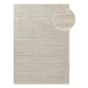 Kremno bela ročno tkana volnena preproga 120x170 cm Camden Parker – Ted Baker