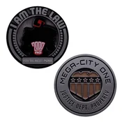 Judge Dredd kolekcionarski novcic Mega-City One, 38 mm