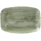 CHURCHILL Stonecast Burnished Green plitev krožnik, pravokoten, dolžina: 355 mm (6 kos)