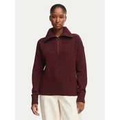Barbour Pulover Lavensdale LKN1579RE97 Vijolična Relaxed Fit