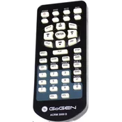 General GOGEN ACR-M3000D - zamenjava daljinski upravljalnik