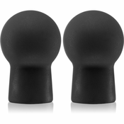 California Exotic Nipple Play Silicone Advanced pripomočki BDSM za bradavice Black 2x5,75 cm