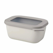 Rosti Mepal Cirqula posoda za shranjevanje 1,5l/21,2x16,2x8cm/nordijsko bela/plastika PP, TPE