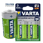 Varta ready to use HR20 ( D ) NiMH 1.2V 3000mAh blister 2 ( cena po komadu ) ( 3898 )