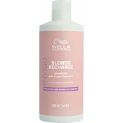 Wella Professionals Invigo Blonde Recharge 500 ml šampon plava kosa sijeda kosa za žene