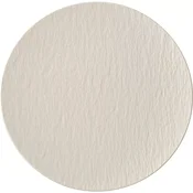 Villeroy & Boch plitev krožnik Manufacture Rock 29 cm, bel, dvignjen rob (6 kos)