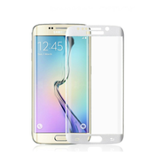 Full body zaščitno steklo Amorus za Samsung Galaxy S6 Edge+ - belo
