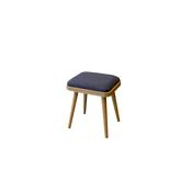 Woody Fashion Stool Set (2 Pieces) Vina Mini 1048 - Oak, Dark Blue
