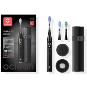 Oclean Električna zobna ščetka X Ultra 20 Set Črna, Sonični motor