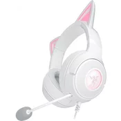 Gaming slušalice Razer - Kraken Kitty V2, bijele