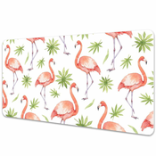 Decormat Podloga za pisalno mizo Flamingos 100x50 cm