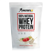 PROTEINI SI Natural Protein Prirodni protein surutke, 400G, bela cokolada i ?agoda
