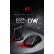 Zowie Gear Bežicni miš, 2.4GHz, Crni