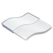 Vidaxl Vzmetnica s spominsko peno bela 200x200x17 cm mehka