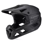Wozinsky HT-58L integralna biciklisticka kaciga s odvojivim vizirom L crna