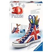Ravensburger 3D Slagalica Patika za olovke sa Britanskom zastavom, 108 delova