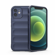 HURTEL Magic Shield etui, iPhone 13, temno modra