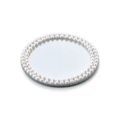 Mondex Margot Pearl Dekorativni Podstavek Dia:15Xh1Cm, (5000179699)