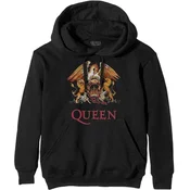 Queen Kapuco Classic Crest Unisex Black 2XL