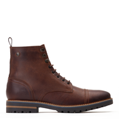 BASE LONDON Muške poluduboke cizme SPARROW BROWN PULL UP braon