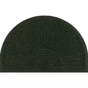 wash+dry PREDPRAŽNIK Halfmoon midnight green 55/85 cm potiskano zelena