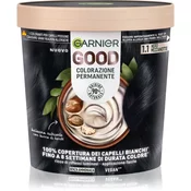 Garnier Good Color permanentna barva za lase 1.10 Nera Mezzanotte 1 kos