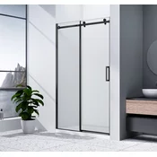 DRAGON BLACK Tuš vrata 1300 mm, prozorno steklo - Gelco - DRAGON - 36 - Alcove by - 1300 - 2000 - 8 - 14