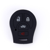 CAR 888 ACCESSORIES Silikonska navlaka za kljuceve Nissan crna