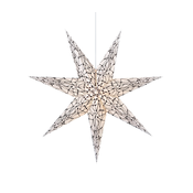 Markslöjd 704876 - Božicna dekoracija KARLA 1xE14/25W/230V bela 75 cm