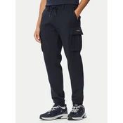Aeronautica Militare Spodnji del trenirke 262PF1020UF00662 Mornarsko modra Regular Fit