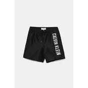 Calvin Klein Swimwear Kratke kopalne hlače Intense Power  črna / bela