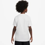 Nike K NSW TEE EMB FUTURA LBR, decja majica, bela FZ5177
