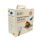 ORTOTO Set 16 didaktickih kontruktora sa podlogom i zadacima
