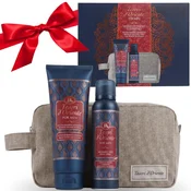sarcia.eu Tesori dOriente Legno di Ebano e Ginseng Moški DARILNI SET 3W1 - gel za prhanje, deodorant + KOZMETIČNA TORBICA