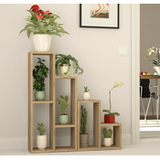 Set polic Kailua 1091 (Hrast) Brez zadnje plošče, Iverna plošča, 89x84x20cm, Hrast