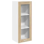Vidaxl Viseča omarica Sonoma hrast 40 x 31 x 100 cm Konstruiran les