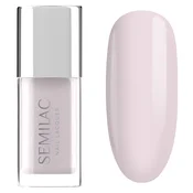 Semilac 102 prosojen mlečno roza klasični lak za nohte 9 ml