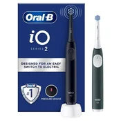 ORAL-B električna četkica iO2 (DUOPACK), crna-zelena