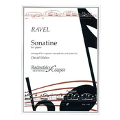 RAVEL/WALTER:SONATINE FOR PIANO AND SOPRANO SAXOPHONE