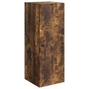 Vidaxl omara za steno Dimljen hrast 33 x 34,5 x 90 cm Inženirski les
