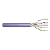 CAT 6 U-UTP installation cable, 250 MHz B2ca (LSZH-1), AWG 23/1, 500 m drum, sx, purple