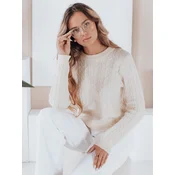 Damski sweter BRAVINA ecru Dstreet