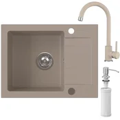 HOMEVELLO Pomivalno korito MIXA 581101 BEIGE SET