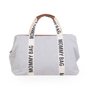 Childhome - Torba Mommy Bag Signature Canvas. Off White