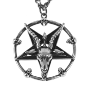 Ovratnica Baphomet Pentagram - PSY1097
