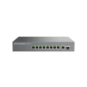 Grandstream GWN7721PE L2 Lite upravljano 2,5G stikalo, 8x 2,5GbE, 1x 10G, 1x SFP+, PoE++ GWN7721PE